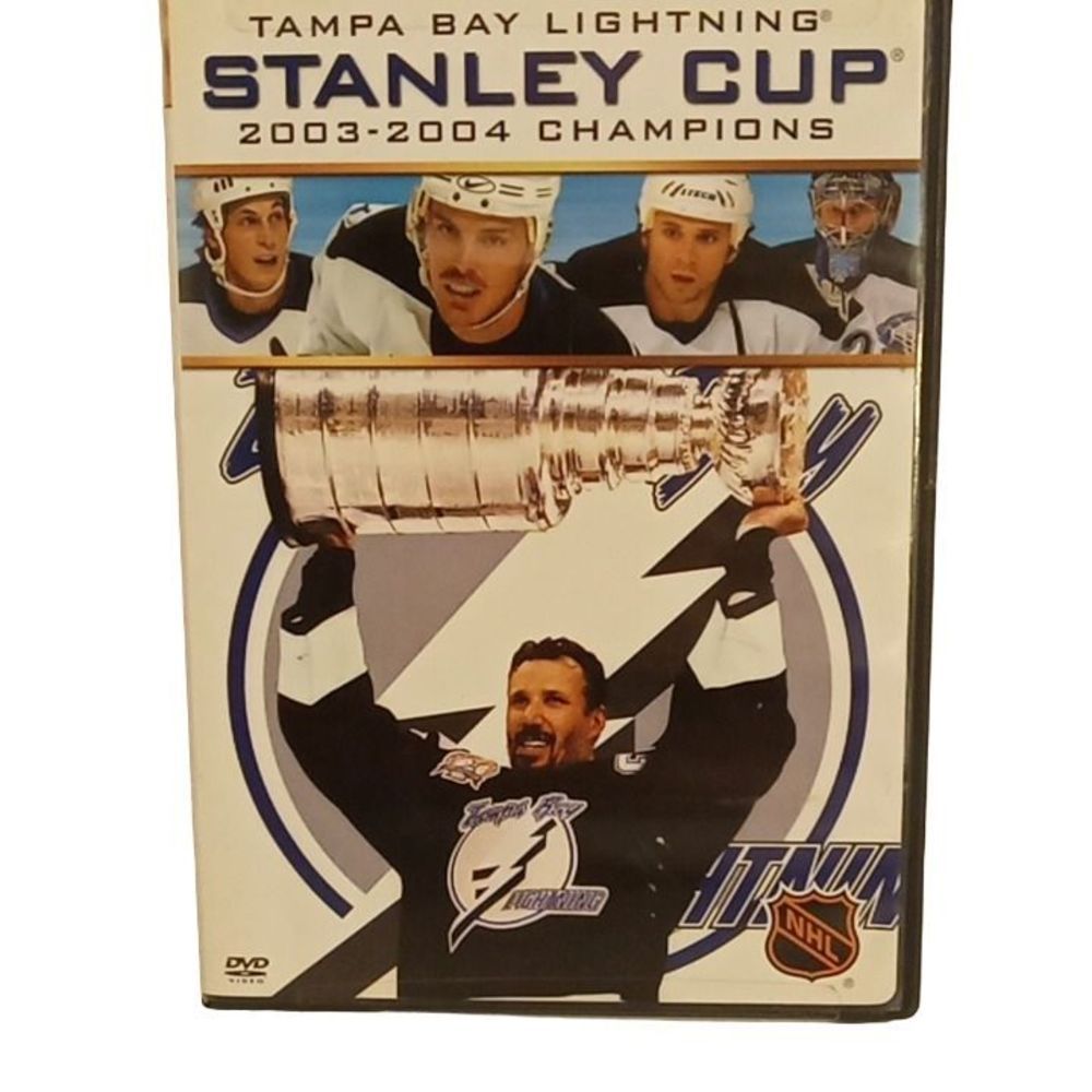 Tampa Bay Lightning Stanley Cup 2003 2004 Champions DVD
